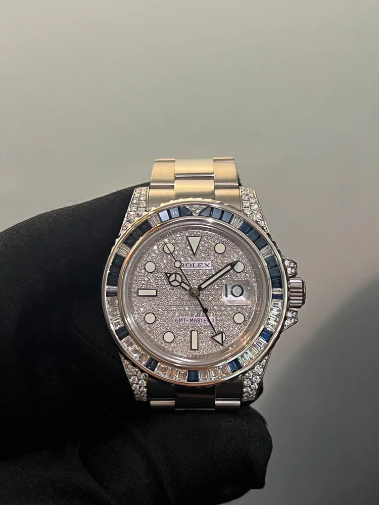 Rolex GMT-Master II 40MM WG diamonds